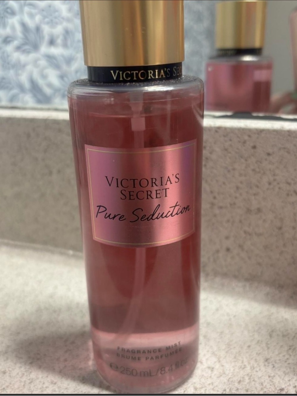 Victoria's Secret Pure Seduction Mist - Rose Pink Bottle